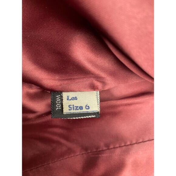 Vintage Wool Trench Coat Grey - Picture 7 of 8